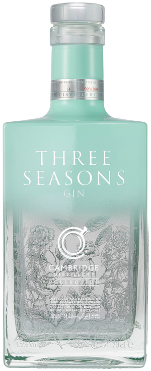 Three seasons gin bottle